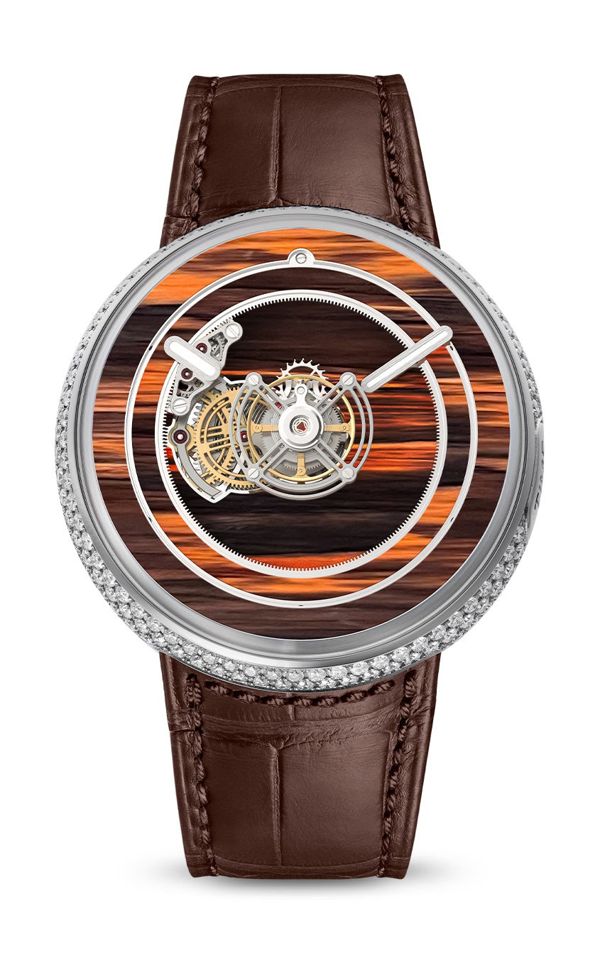 KS 05 Central Floating Tourbillon Mahogany Obsidian