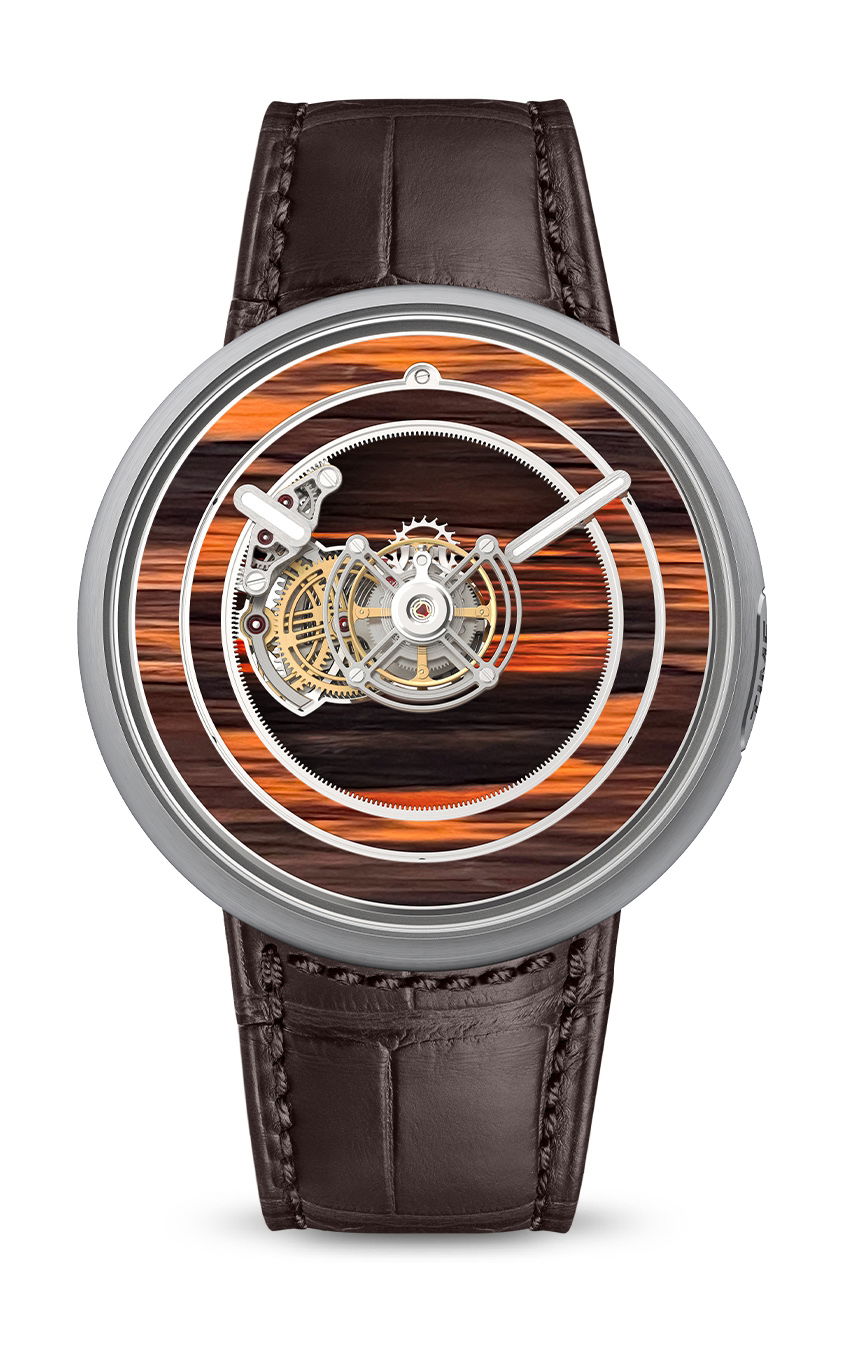 KS 05 Central Floating Tourbillon Mahogany Obsidian