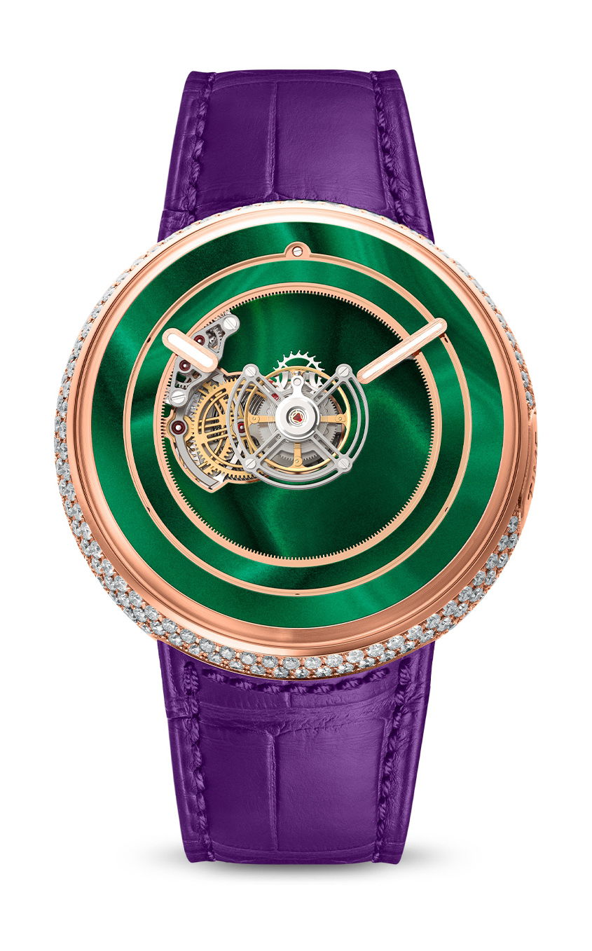 KS 05 Central Floating Tourbillon Malachite