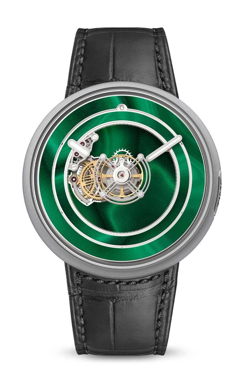 KS 05 Central Floating Tourbillon Malachite