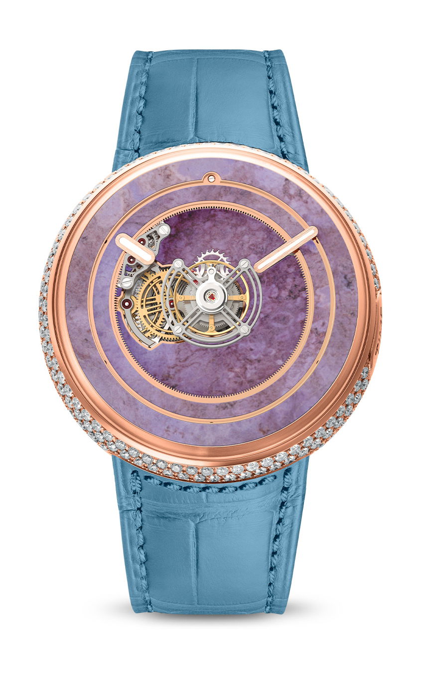 KS 05 Central Floating Tourbillon Purple Jade