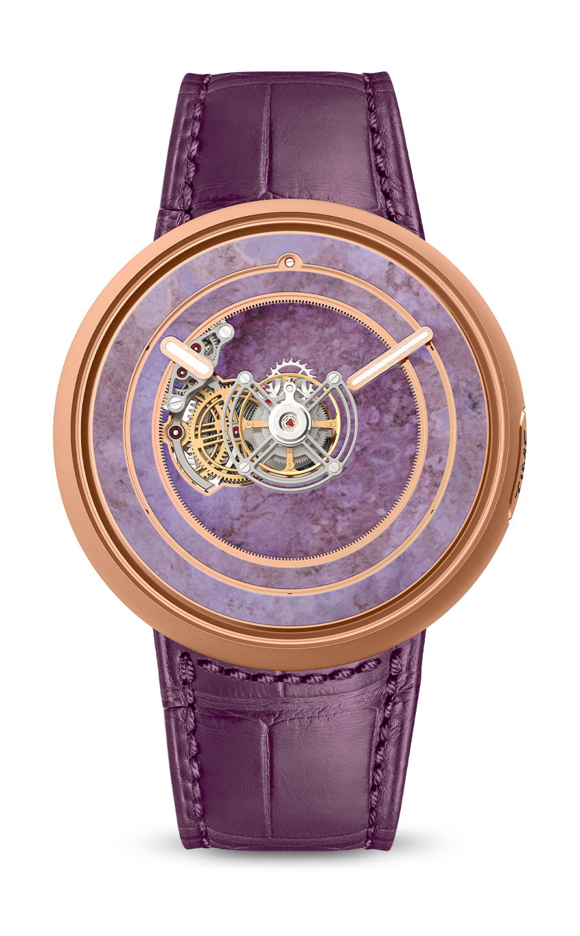 KS 05 Central Floating Tourbillon Purple Jade