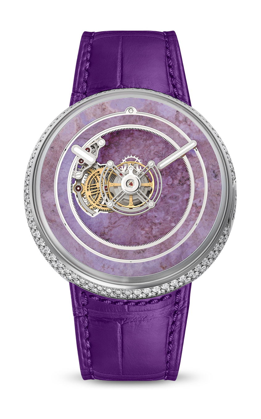 KS 05 Central Floating Tourbillon Purple Jade