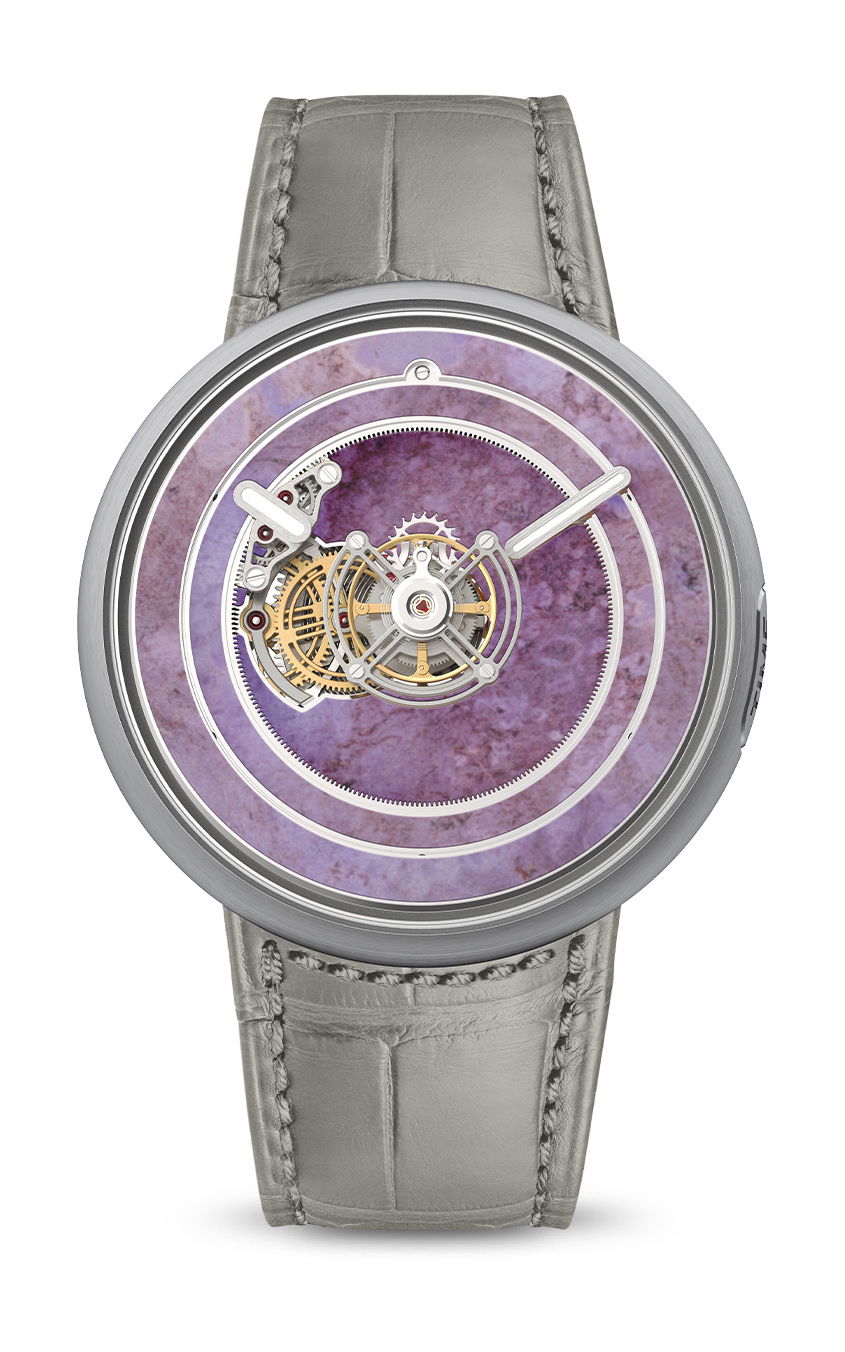 KS 05 Central Floating Tourbillon Purple Jade