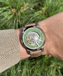 Alternative view of KS 06 Central Floating Tourbillon Titanium Green