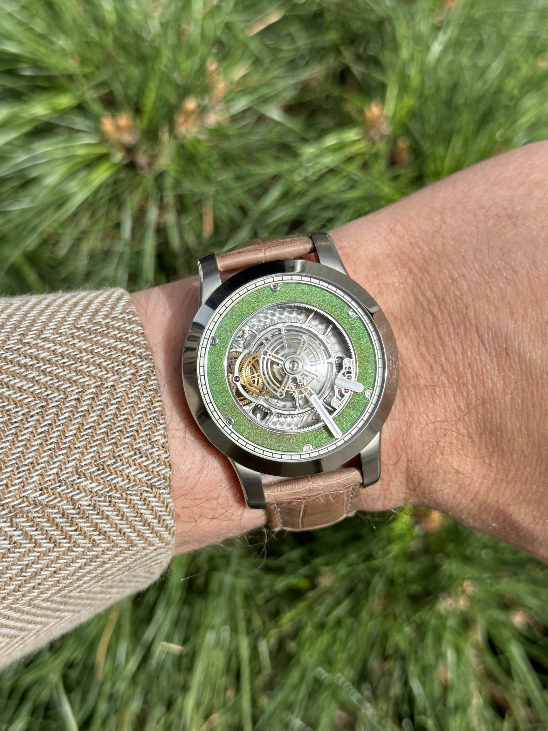 KS 06 Central Floating Tourbillon Titanium Green - Image 2