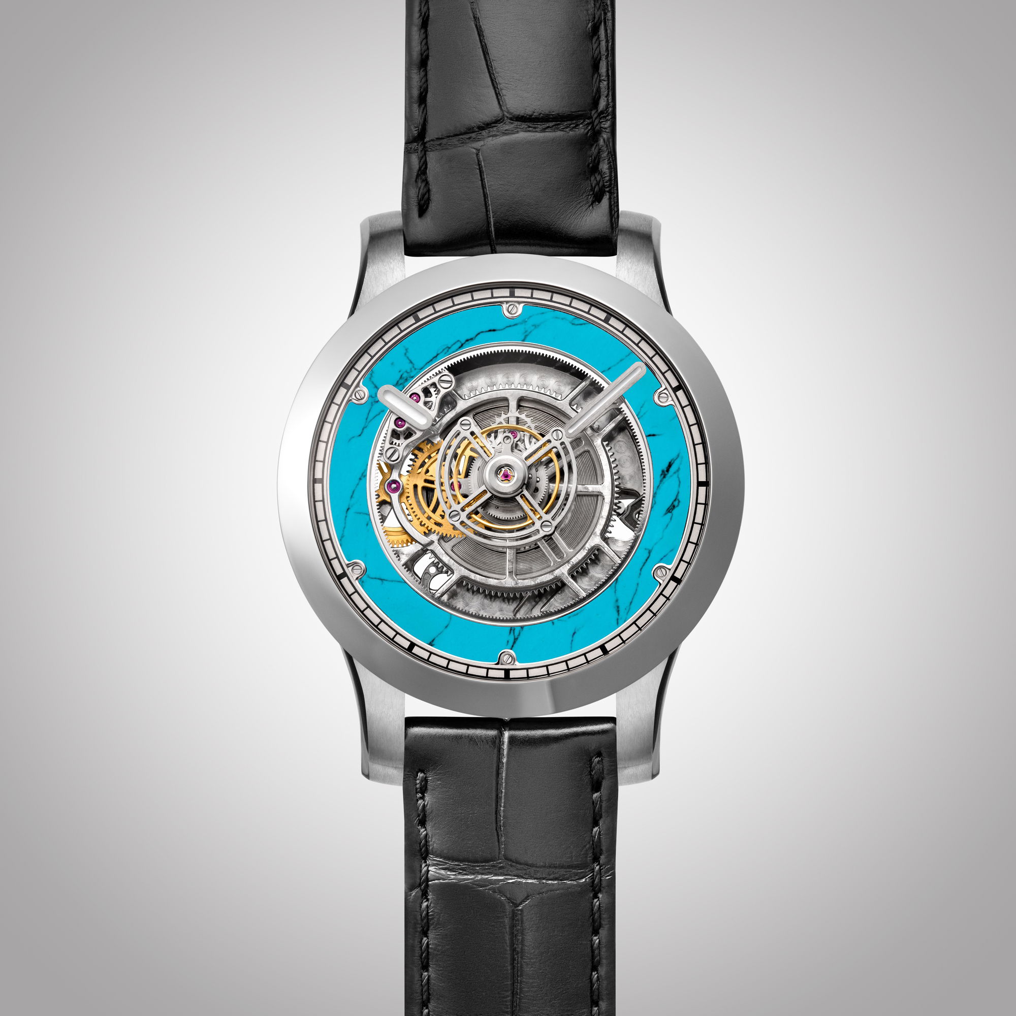 KS 06 Central Floating Tourbillon Titanium Turquoise - Image 2