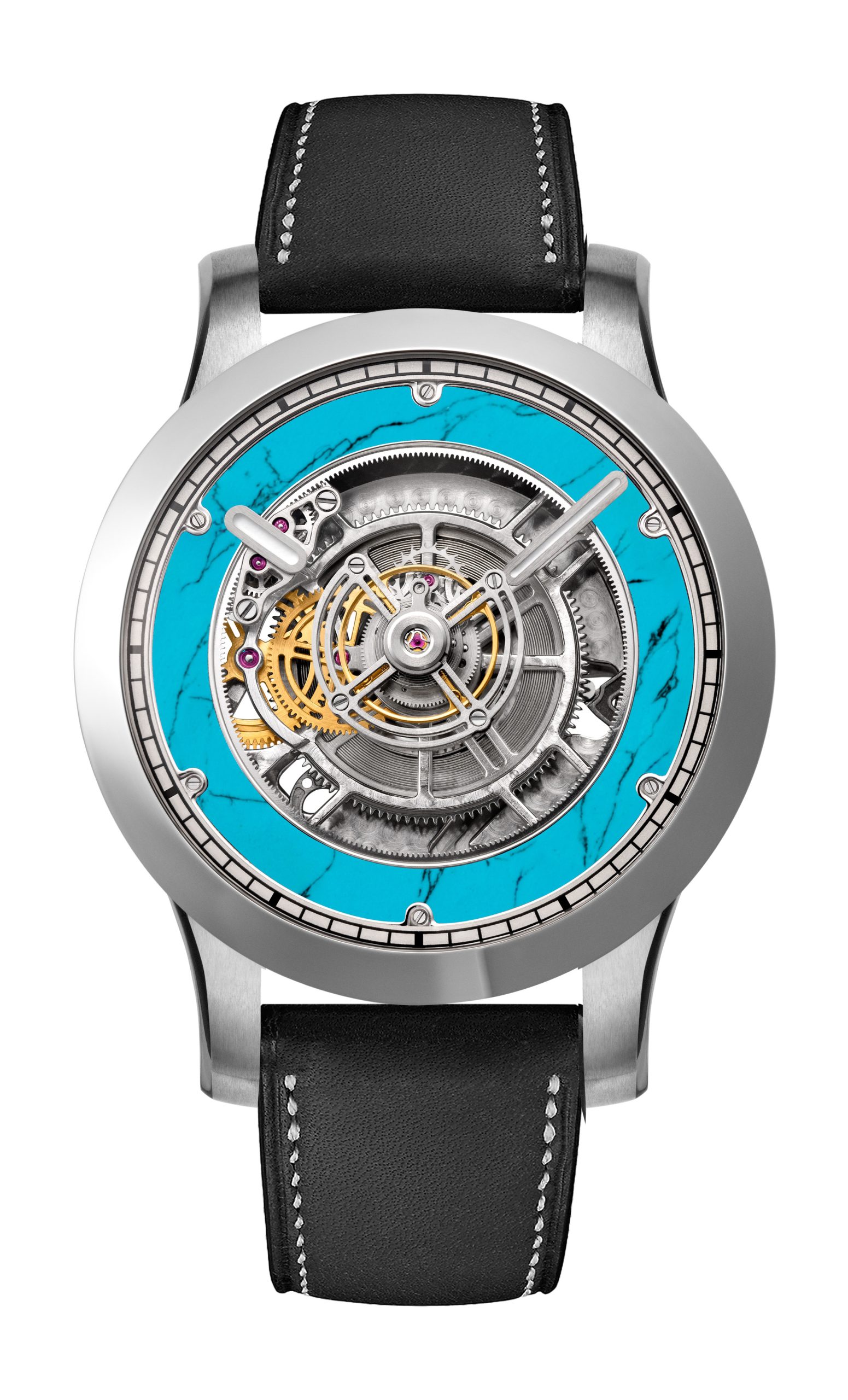 KS 06 Central Floating Tourbillon Titanium Turquoise