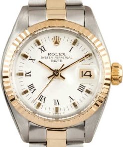 HandMade The Lady Rolex Steel & Gold Date 6916
