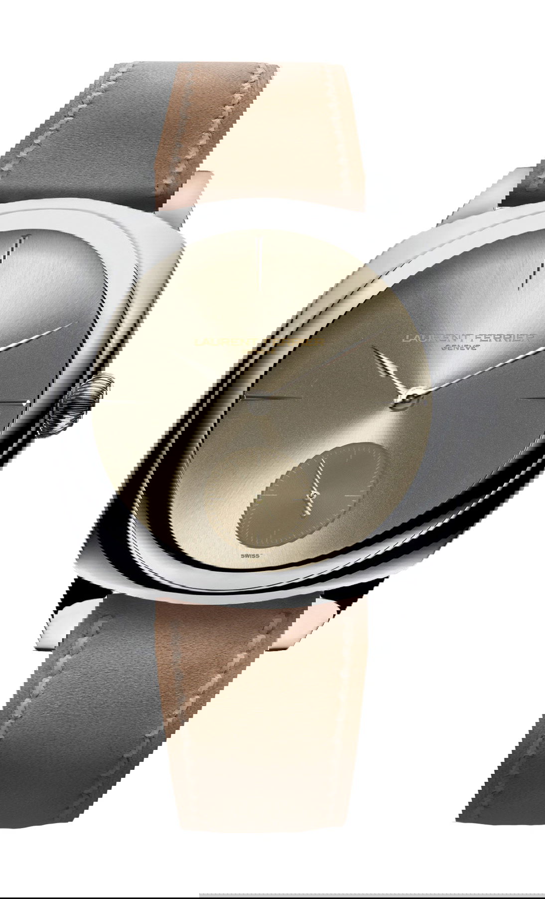 Square Micro-Rotor Gold Toned