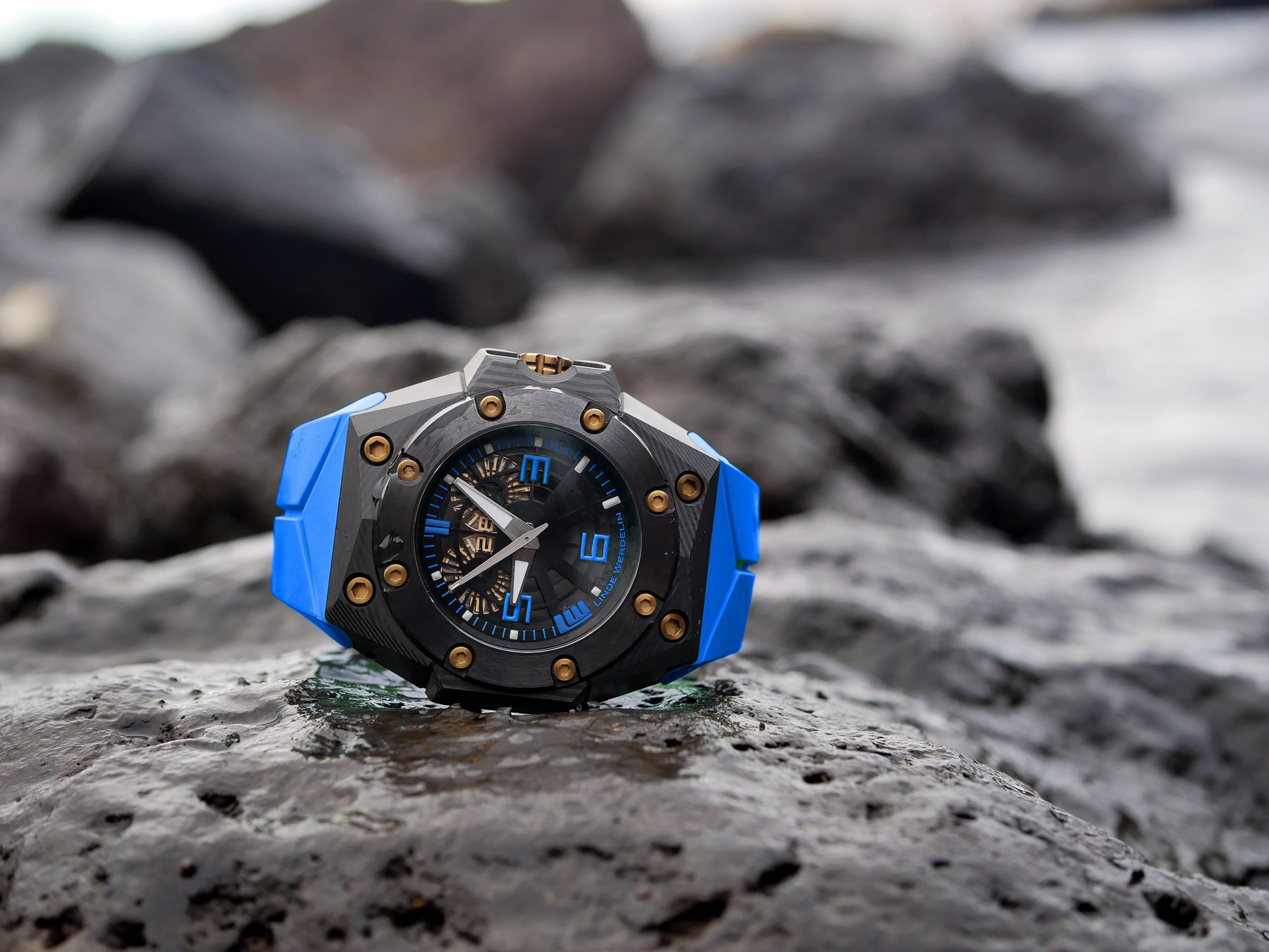 Oktopus Double Date 3DTP Carbon Blue - Image 4