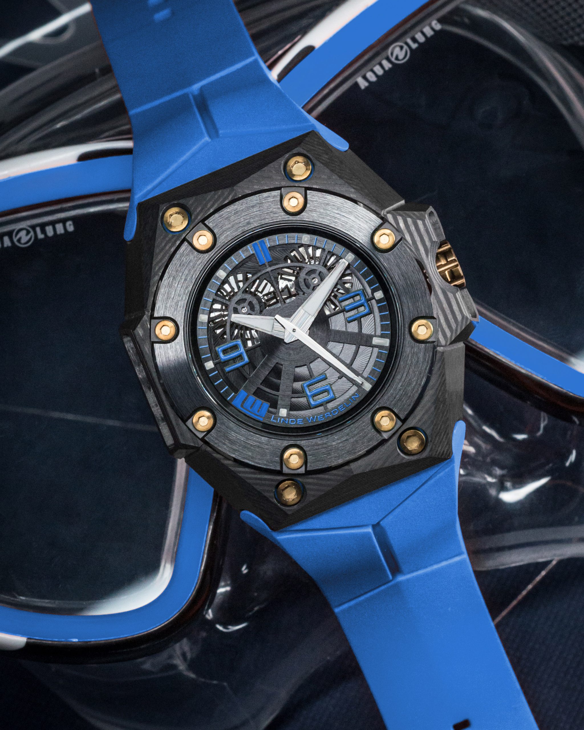 Oktopus Double Date 3DTP Carbon Blue - Image 5