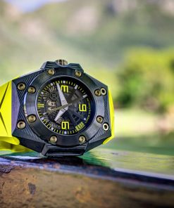 Alternative view of Oktopus Double Date 3DTP Carbon Yellow