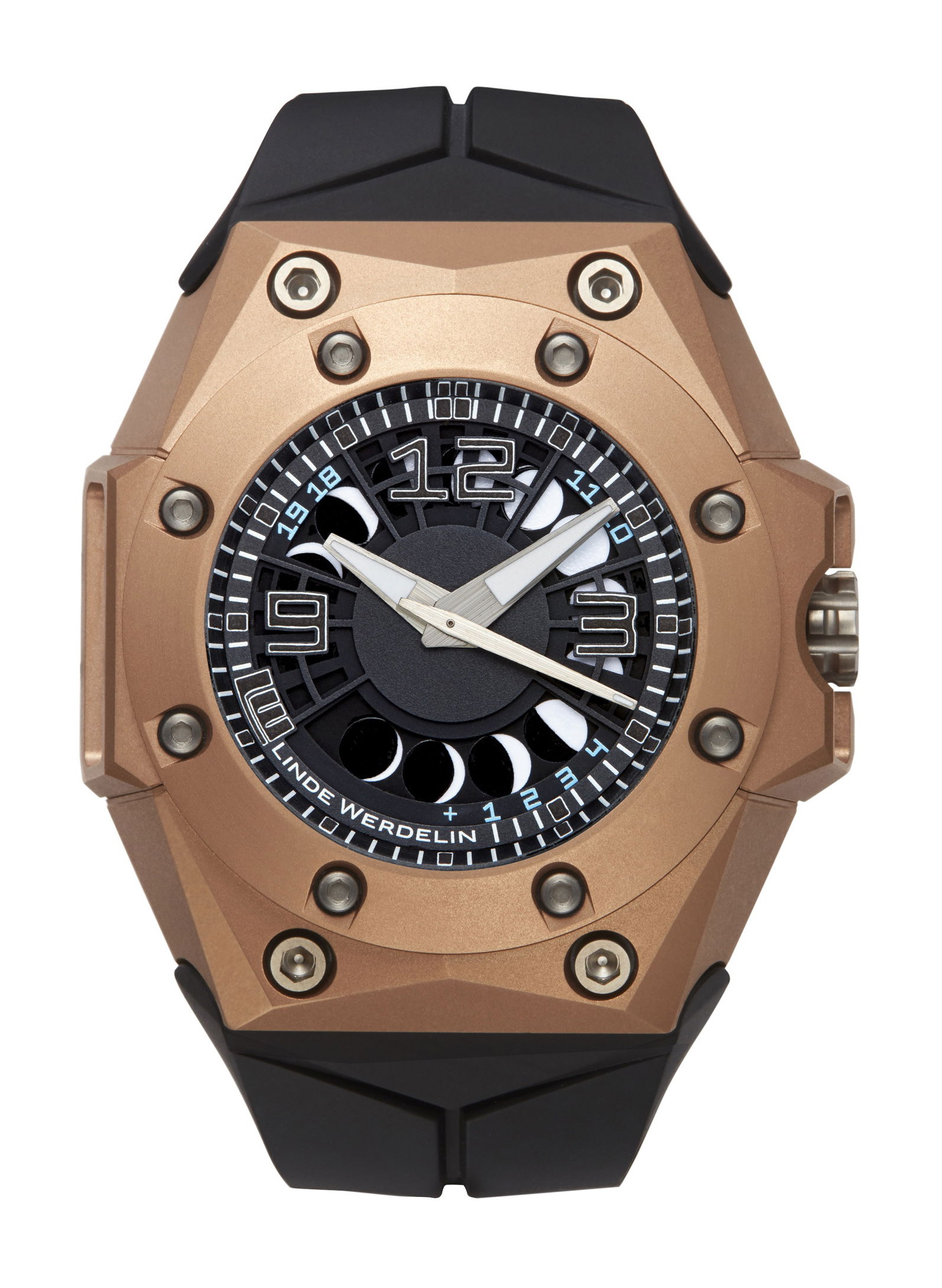 Oktopus Moon Gold Black Ink