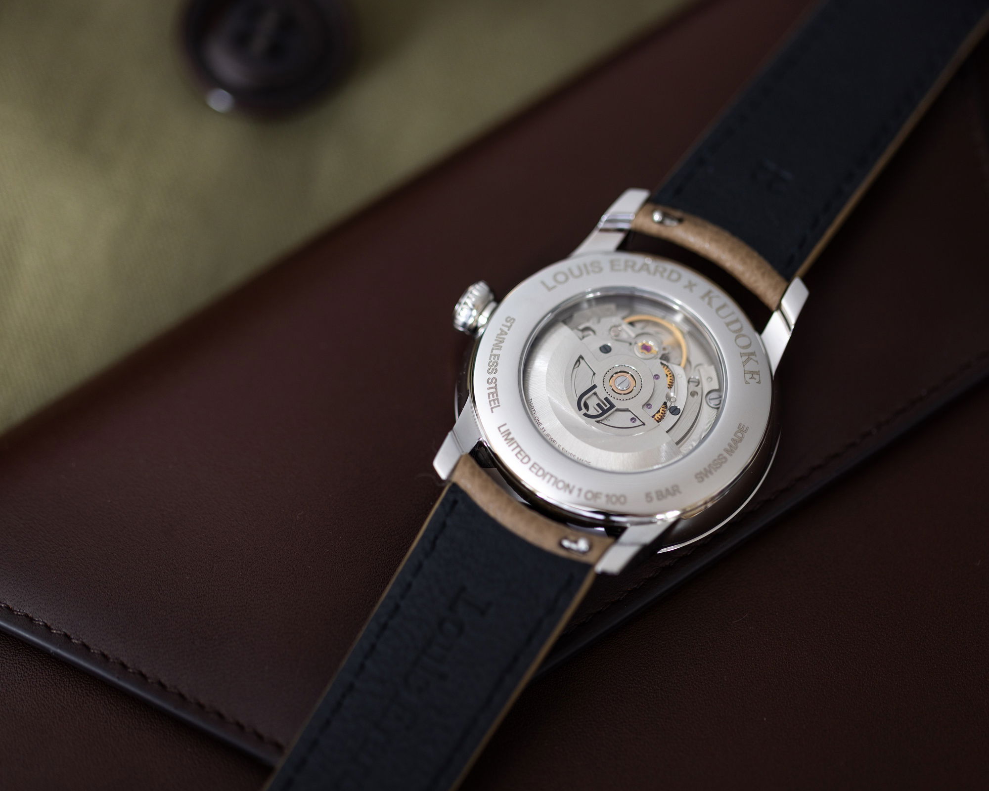Le Régulateur Louis Erard x Kudoke Forest Green - Image 4