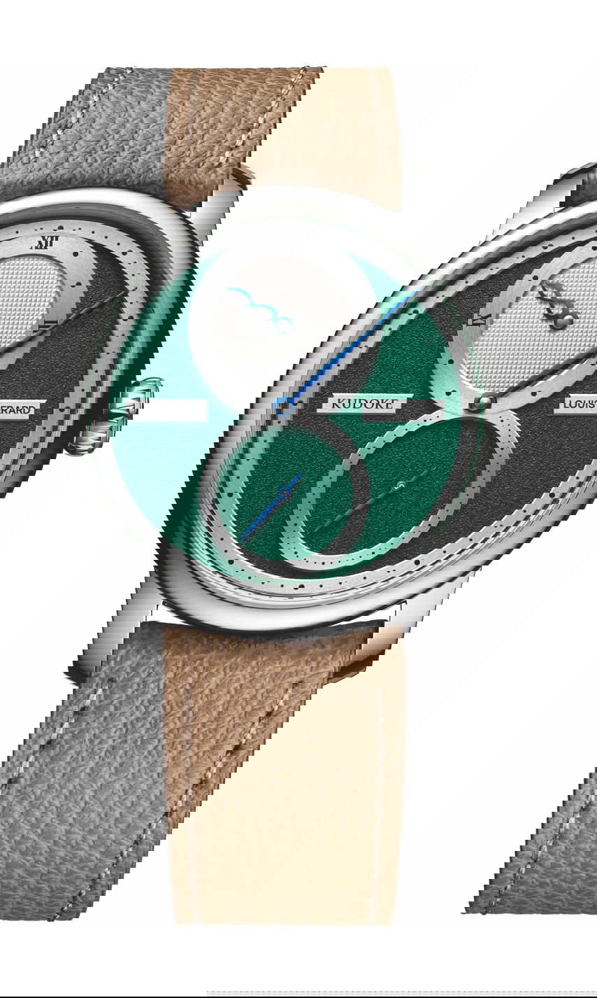 Le Régulateur Louis Erard x Kudoke Forest Green