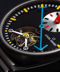 Alternative view of Excellence Le Régulateur Tourbillon Louis Erard x Alain Silberstein Black