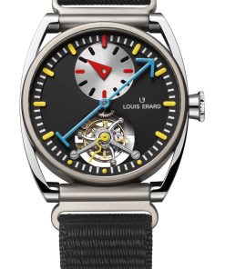 Excellence Le Régulateur Tourbillon Louis Erard x Alain Silberstein Black