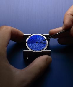 Alternative view of Escale Platinum Guilloche and Grand Feu Enamel