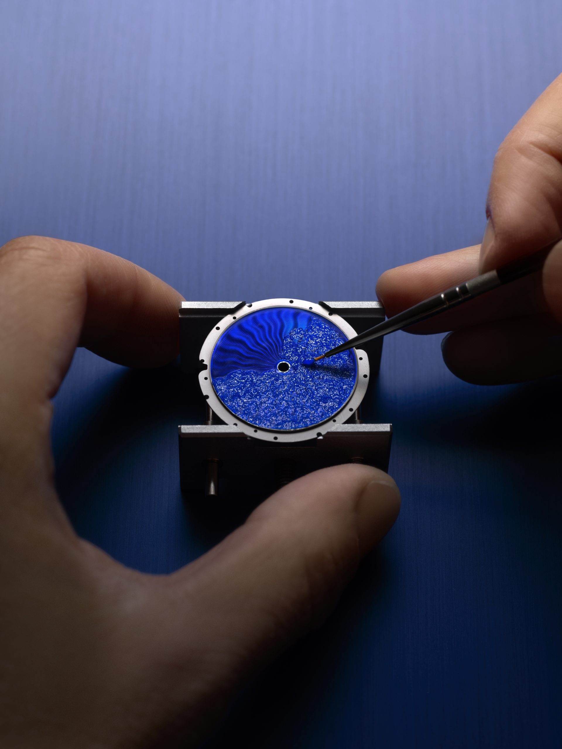 Escale Platinum Guilloche and Grand Feu Enamel - Image 2