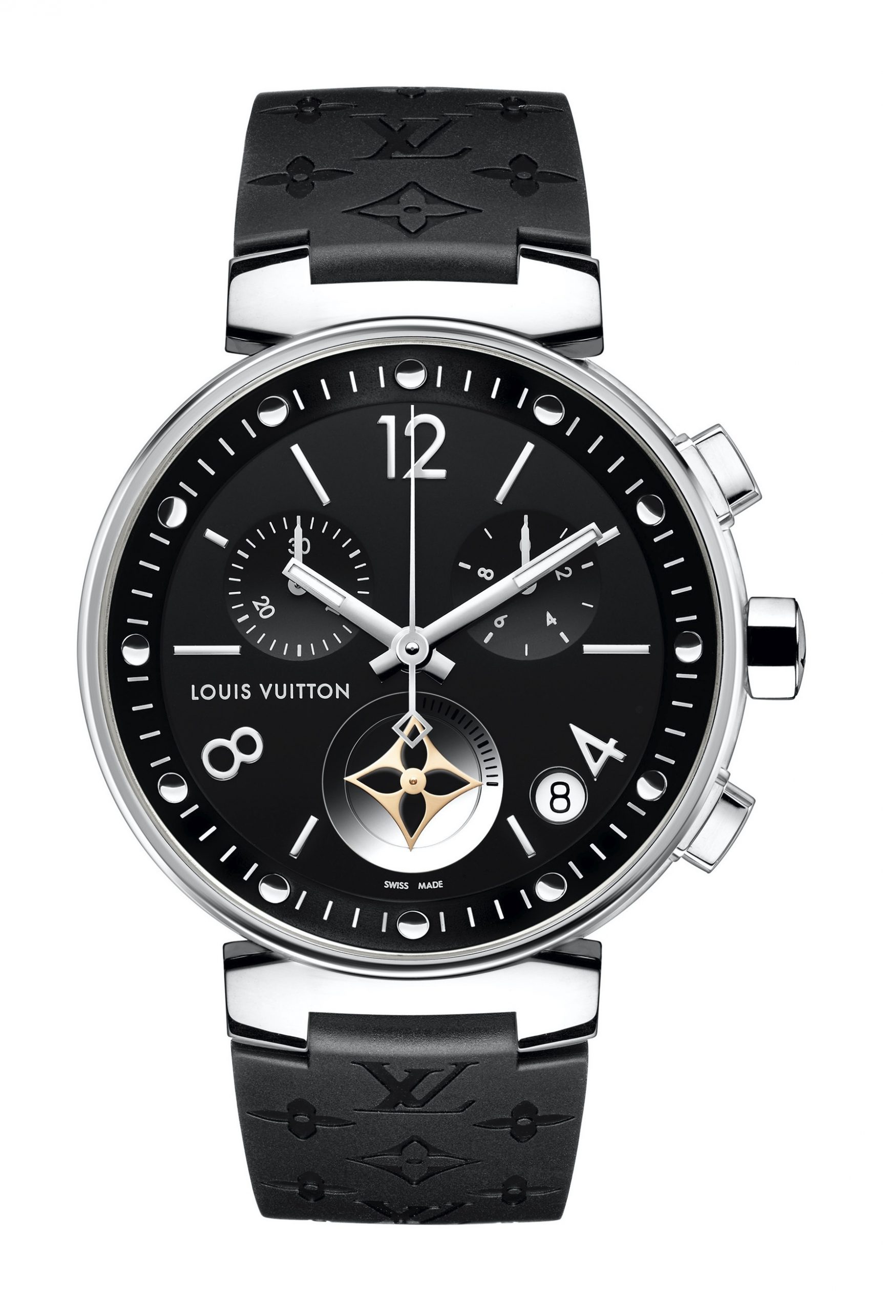 Tambour Moon Star Chronograph Black