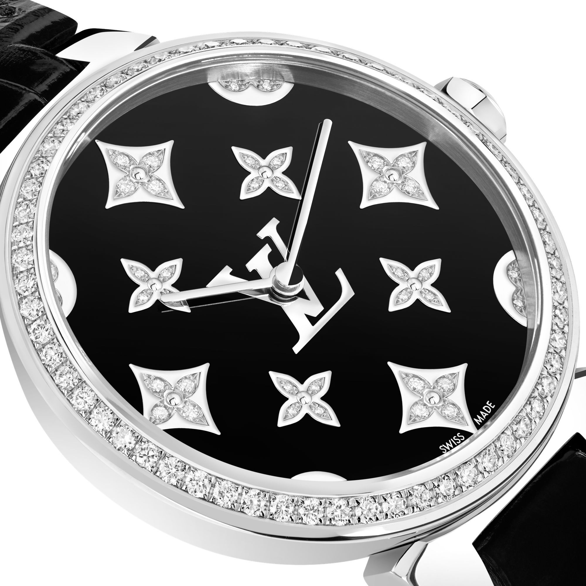 Tambour Slim Monogram Dentelle Black - Image 5