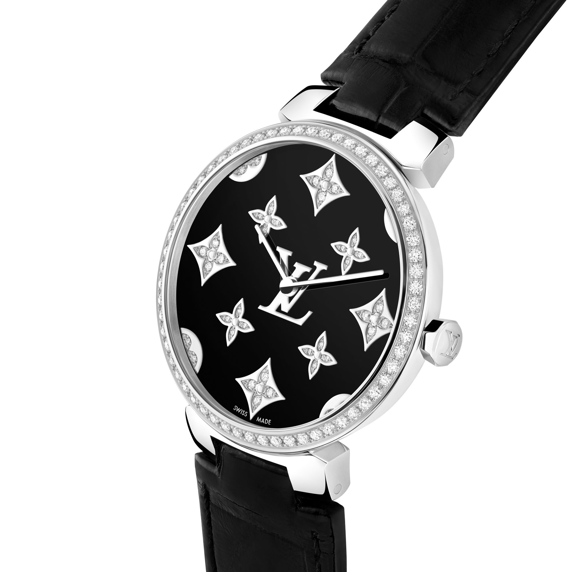 Tambour Slim Monogram Dentelle Black - Image 4