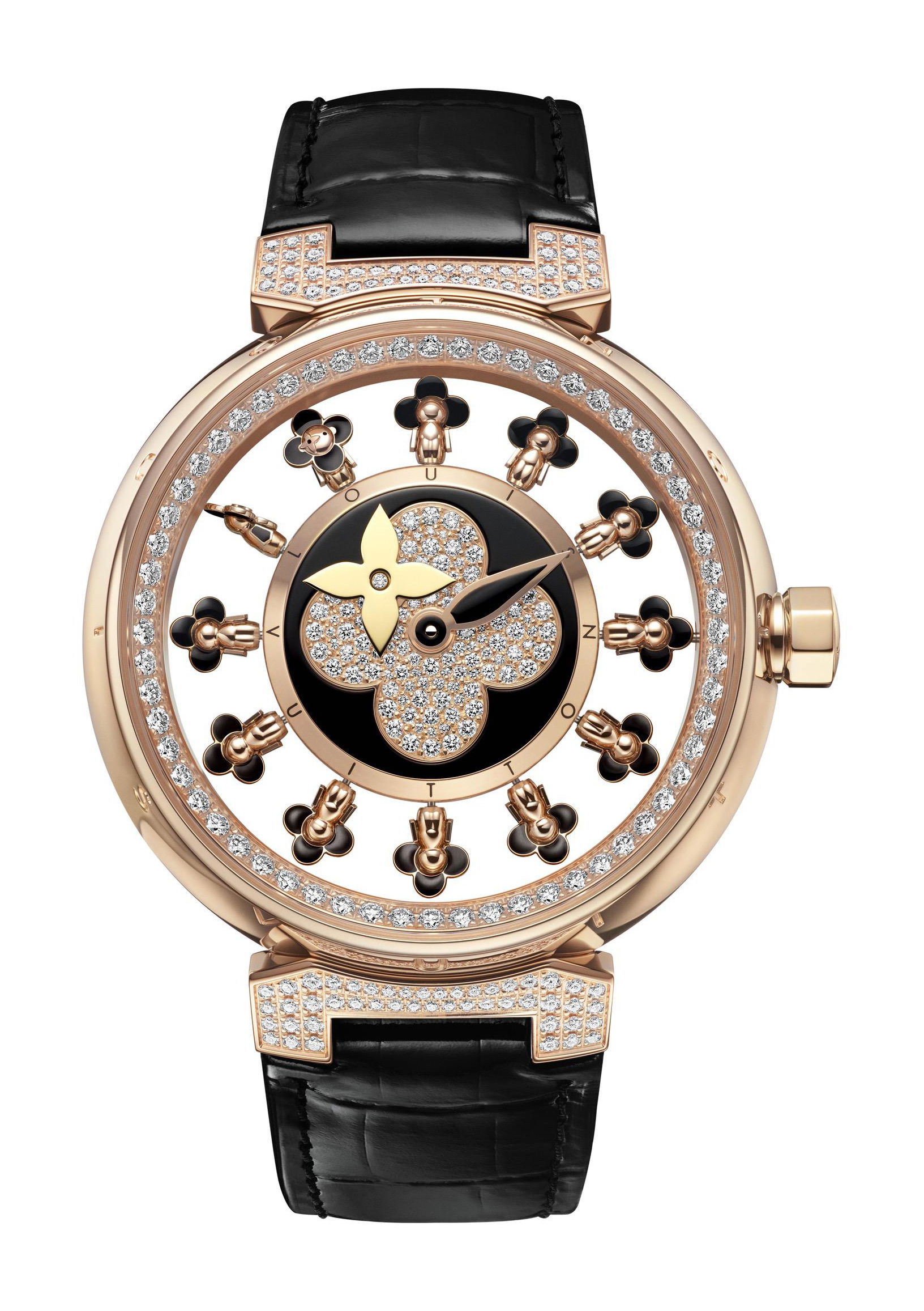 Tambour Spin Time Air Vivienne, Black