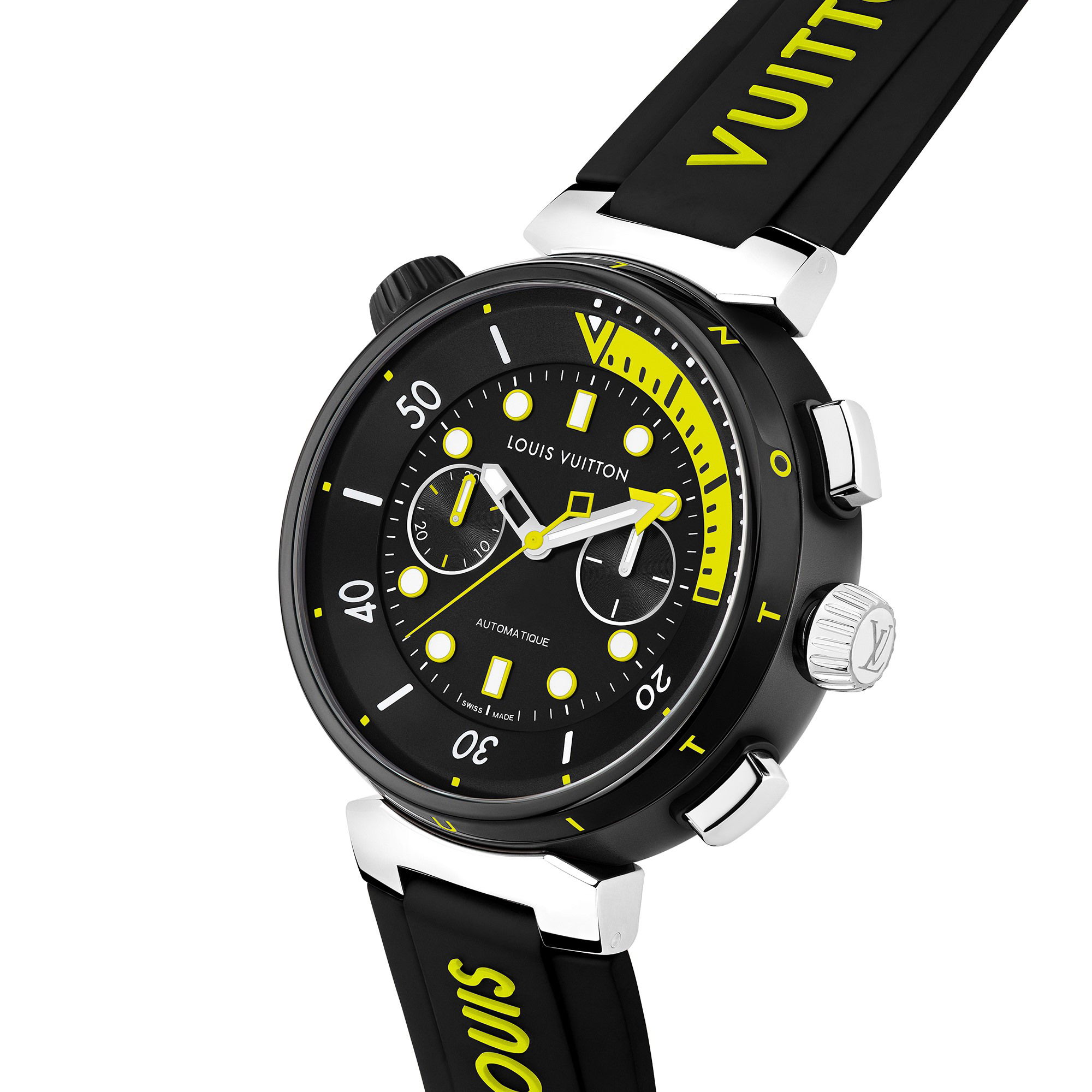 Tambour Street Diver Chronograph Neon Black - Image 4