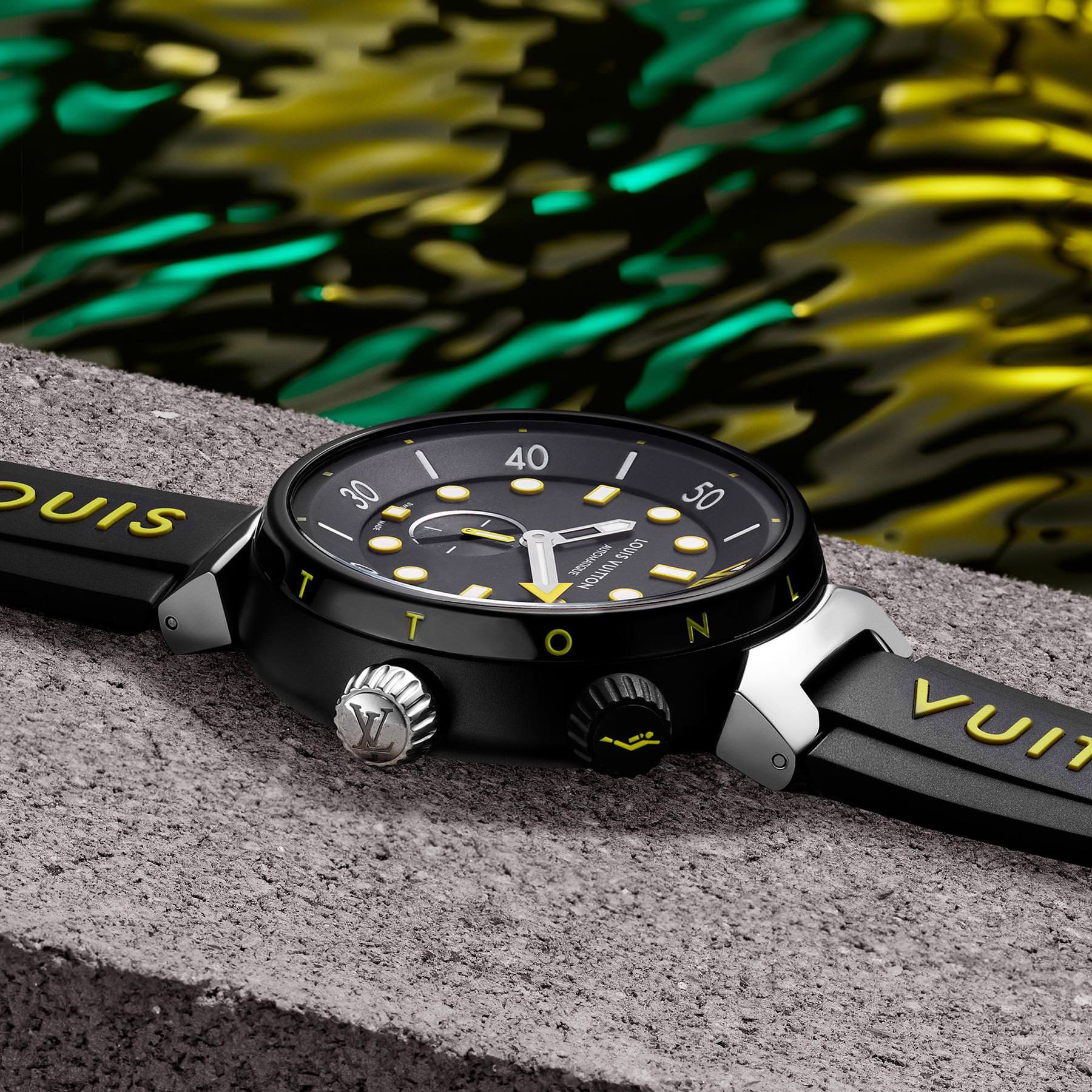 Tambour Street Diver Neon Black - Image 8