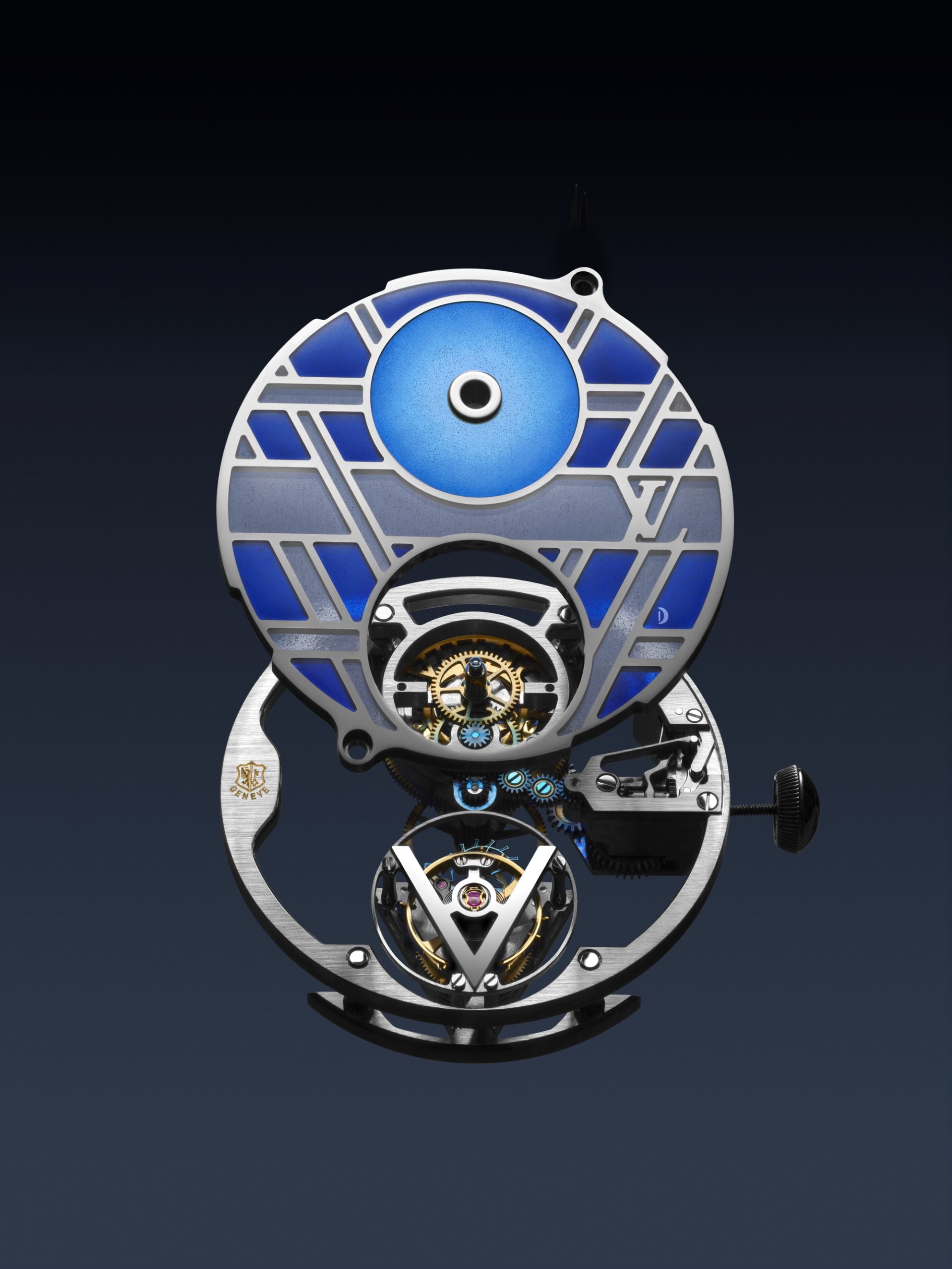 Voyager Flying Tourbillon Poinçon de Genève Plique-à-Jour - Image 6