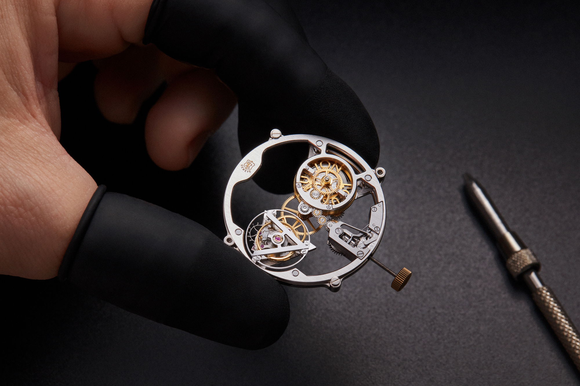 Voyager Flying Tourbillon Poinçon de Genève Plique-à-Jour - Image 9