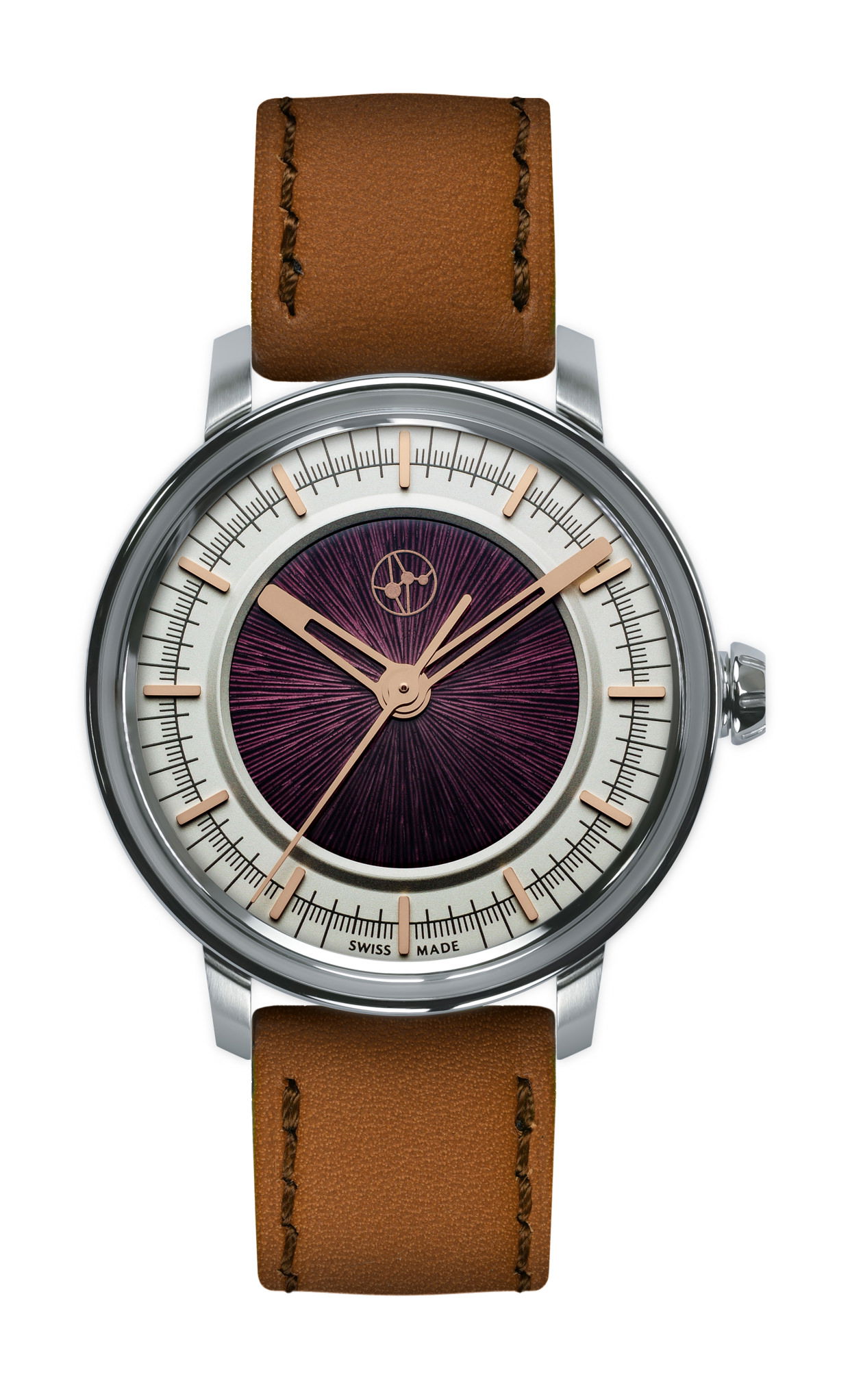 Métiers d’Art Ref.1120-MA “Burgundy – Silver”