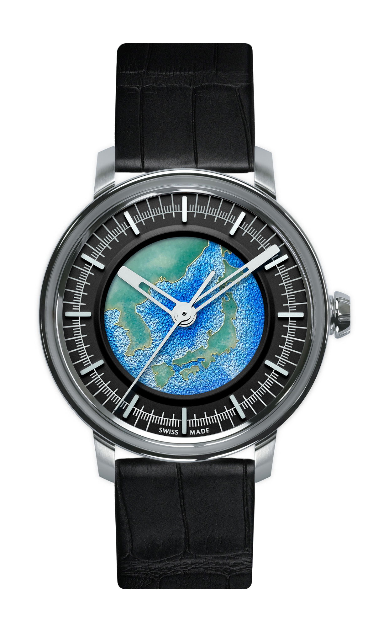 Métiers d’Art Ref.1120-MA “Sea of Japan – Black”