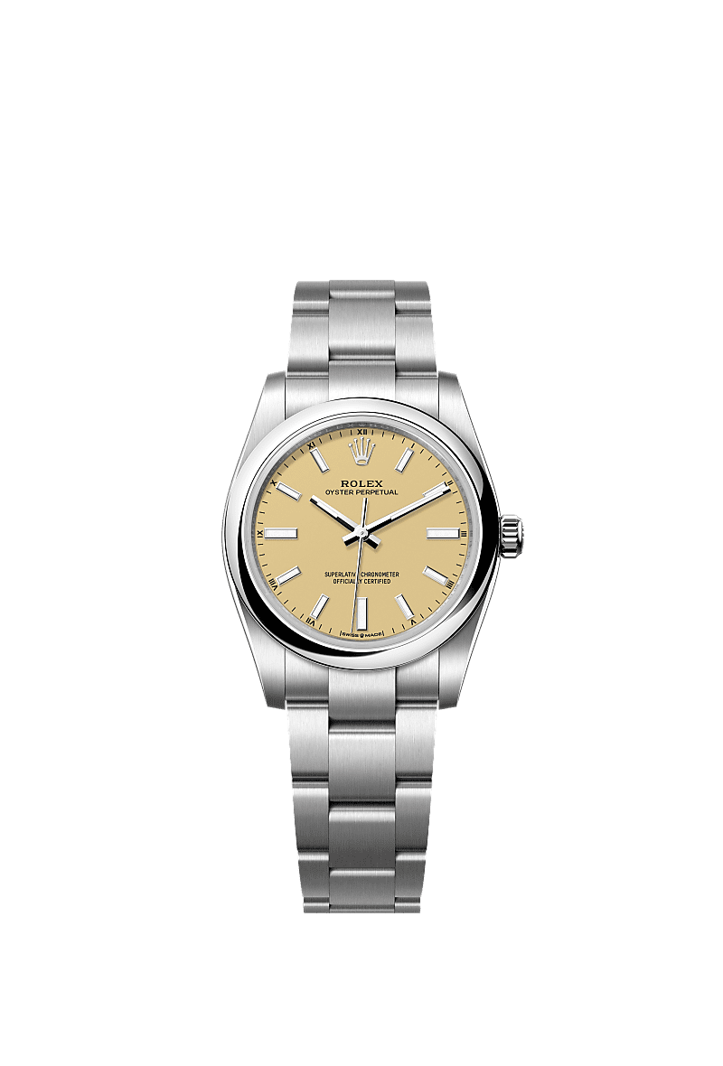 Rolex Oyster Perpetual 34 34 mm Oystersteel 124200-0007