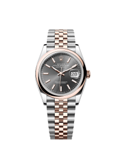 Rolex Datejust 36  36 mm  Oystersteel and Everose gold 126201-0013