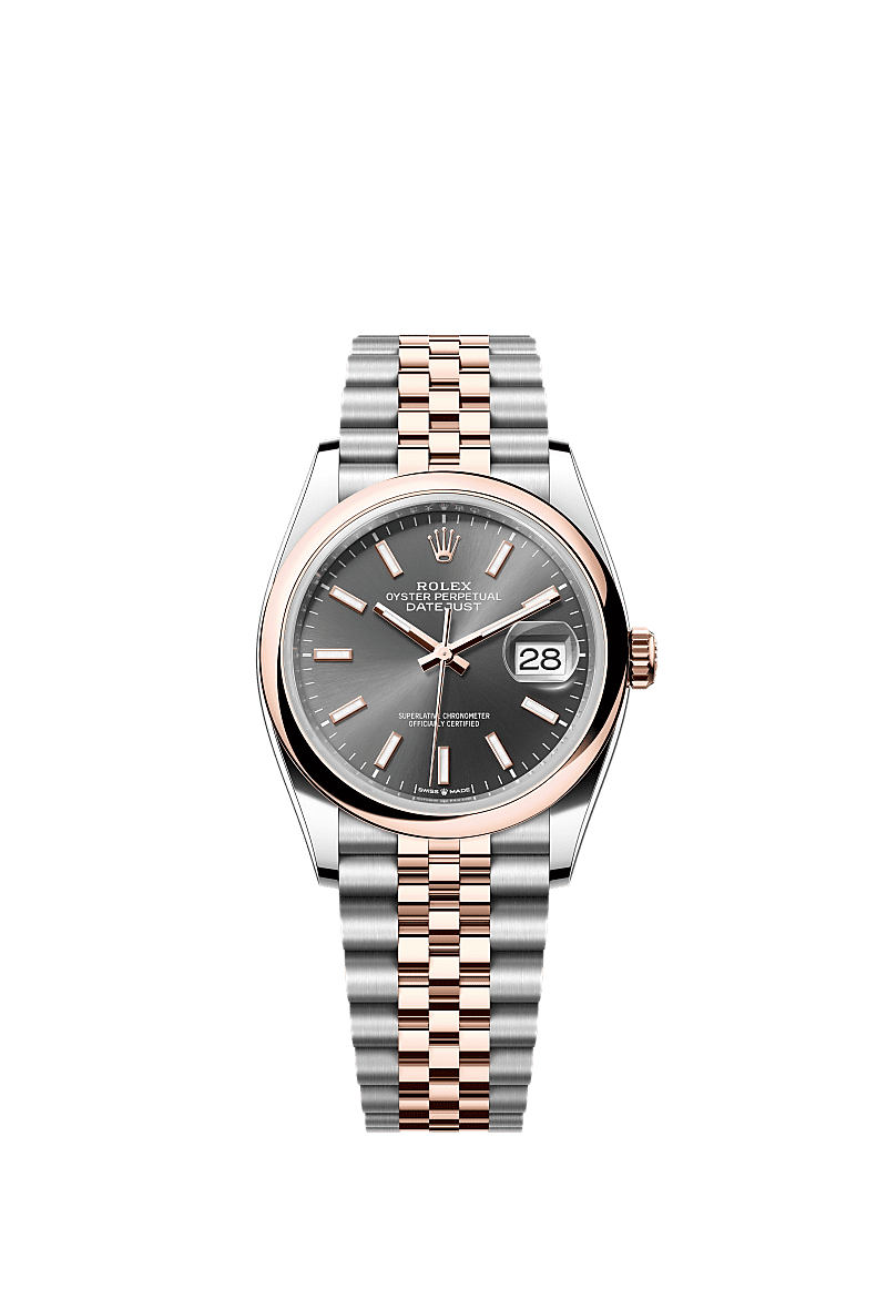 Rolex Datejust 36 36 mm Oystersteel and Everose gold 126201-0013