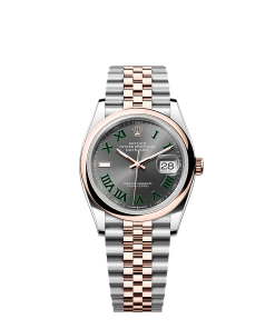 Rolex Datejust 36  36 mm  Oystersteel and Everose gold 126201-0029