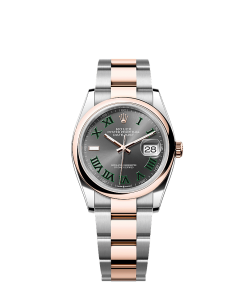 Rolex Datejust 36  36 mm  Oystersteel and Everose gold 126201-0030