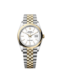 Rolex Datejust 36  36 mm  Oystersteel and yellow gold 126203-0019