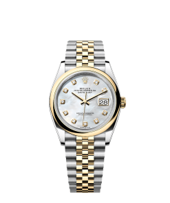 Rolex Datejust 36  36 mm  Oystersteel and yellow gold 126203-0023