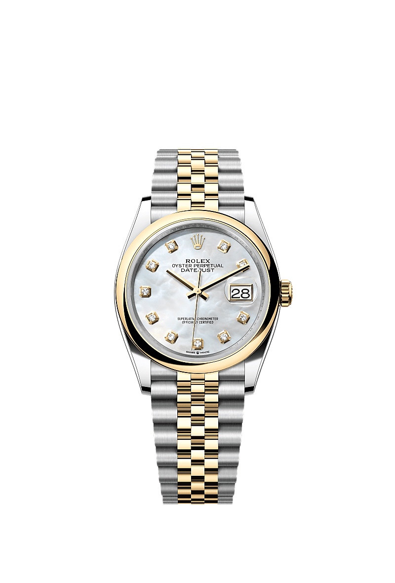 Rolex Datejust 36 36 mm Oystersteel and yellow gold 126203-0023