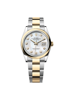 Rolex Datejust 36  36 mm  Oystersteel and yellow gold 126203-0024