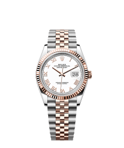 Rolex Datejust 36  36 mm  Oystersteel and Everose gold 126231-0015