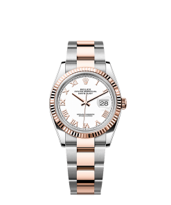Rolex Datejust 36  36 mm  Oystersteel and Everose gold 126231-0016