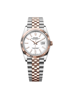 Rolex Datejust 36  36 mm  Oystersteel and Everose gold 126231-0017