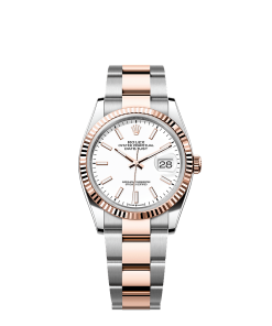 Rolex Datejust 36  36 mm  Oystersteel and Everose gold 126231-0018