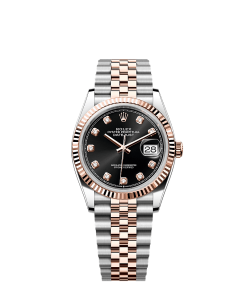 Rolex Datejust 36  36 mm  Oystersteel and Everose gold 126231-0019