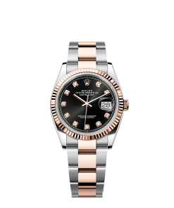 Rolex Datejust 36  36 mm  Oystersteel and Everose gold 126231-0020