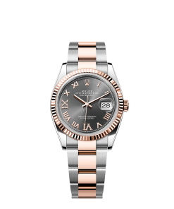 Rolex Datejust 36  36 mm  Oystersteel and Everose gold 126231-0024